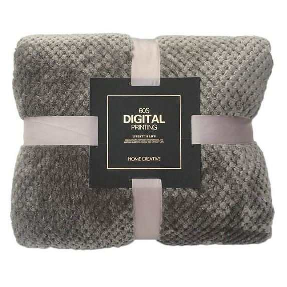 Big Blanket Walmart 45*65cm Soft Warm Plaid Fleece Bed Blanket Large Mesh Flannel Blankets Thick Breathable Throws