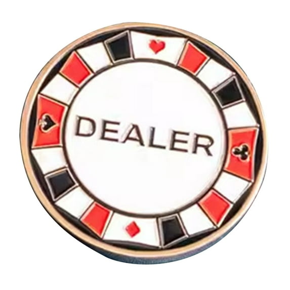 Big Blind and Small Blind Poker Button Poker Mens Gift for Poker Game Part Set