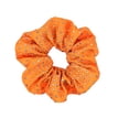thumbnail image 1 of GOGIRL! USA Big Bling Hair Scrunchie, Neon Orange for All Ages, 1 of 4