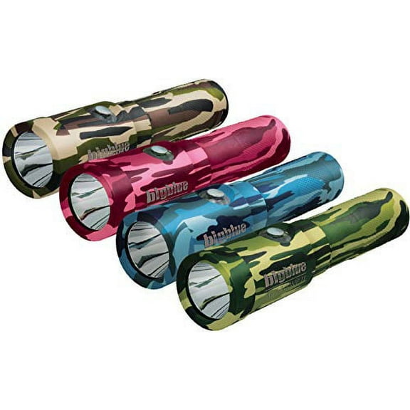 Big Blue 1200 Lumen Narrow Beam Special Edition Dive Light (Green Camo)