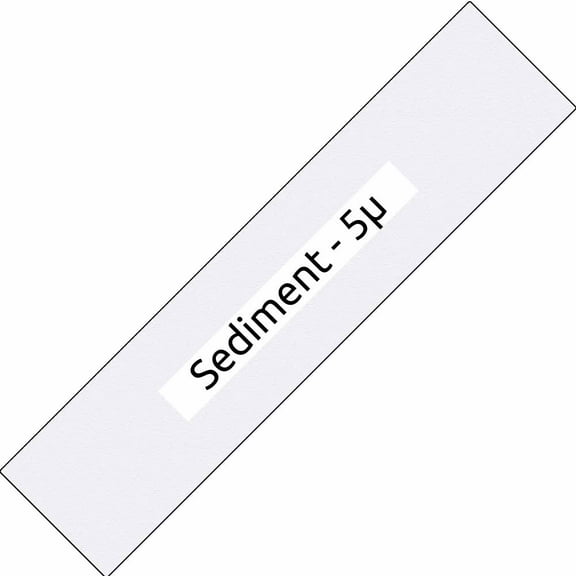 Big Blue 20-inch Sediment Filter - 5-micron