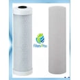 thumbnail image 1 of Big Blue CTO Carbon Block & Sediment 20x4.5" Replacement Filter Cartridges Set, 1 of 6