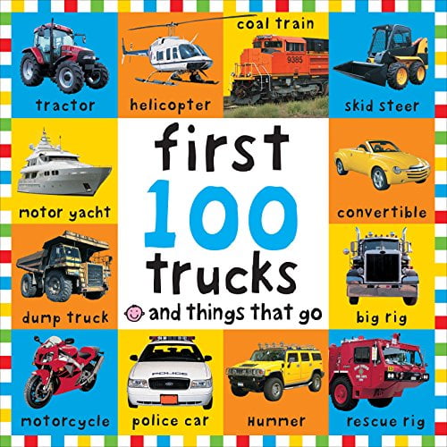 Pre-Owned Big Board First 100 Trucks and Things That Go Board Book Roger Priddy