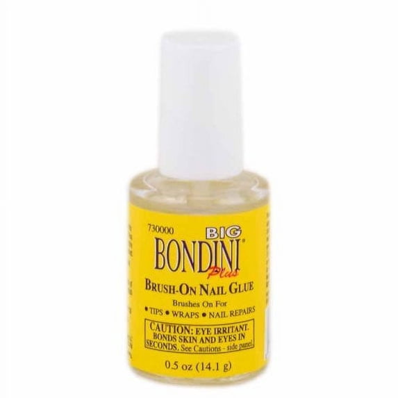 Big Bondini Brush-On Nail Glue .5Oz by Bondini