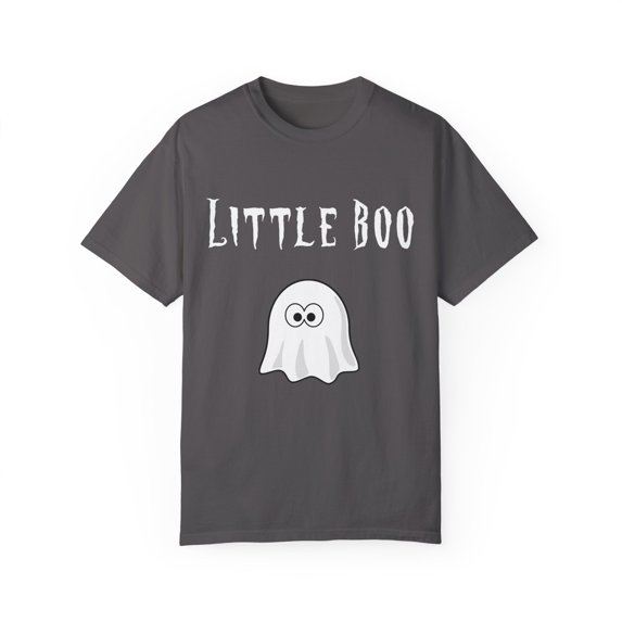 Big Boo Little Boo | Mommy And Mes | Father Daughters | Father Daughter Gift | Family Reunion Unisex Garment-Dyed T-shirt