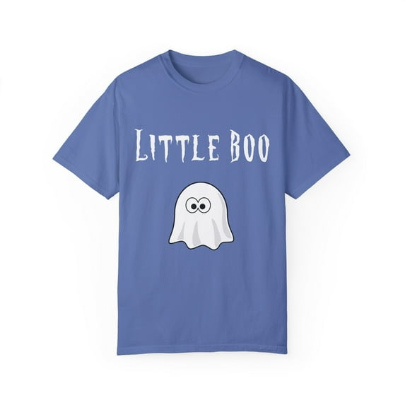 Big Boo Little Boo | Mommy And Mes | Father Daughters | Father Daughter Gift | Family Reunion Unisex Garment-Dyed T-shirt