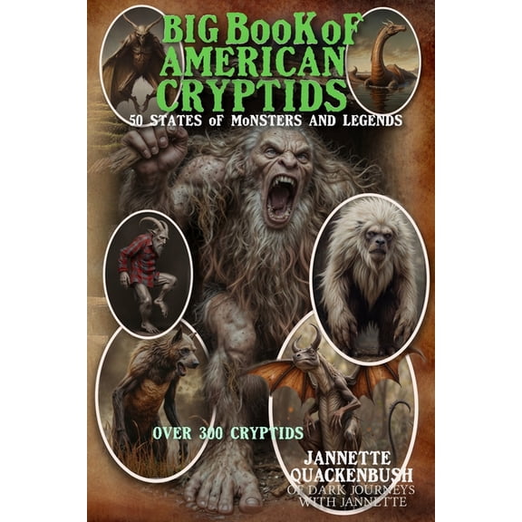 Big Book of American Cryptids, (Paperback)