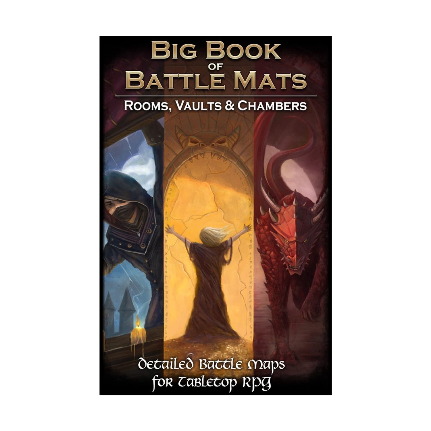 Big Book Of Battle Mats: Stanze, Volte E Camere Per Giochi Da Tavolo