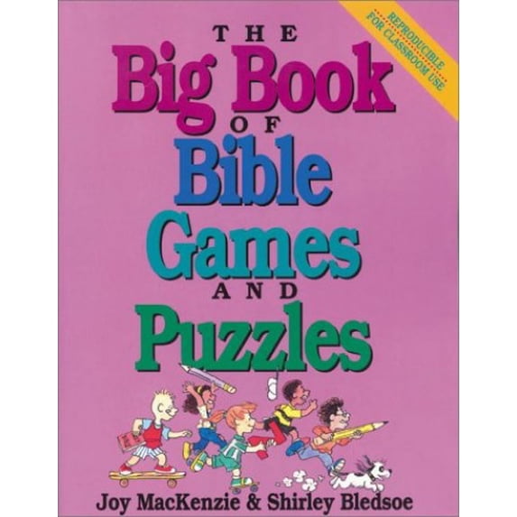 Pre-Owned A Big Book of Bible Games & Puzzles (Paperback) 0310702712 9780310702719