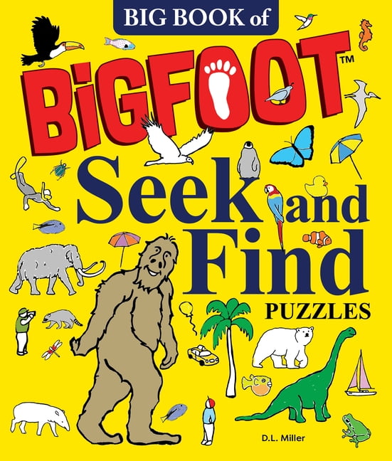 Big Book of Bigfoot Seek and Find Puzzles, (Board Book) - Walmart.com