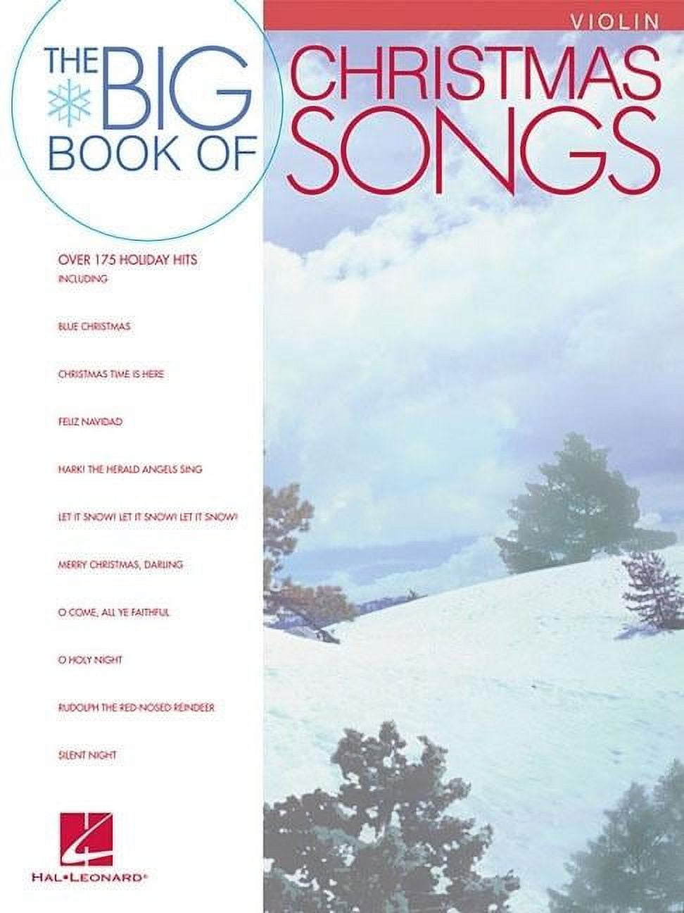 Pre-Owned Big Book of Christmas Songs for Violin (Paperback) by Hal Leonard Corp (Creator)