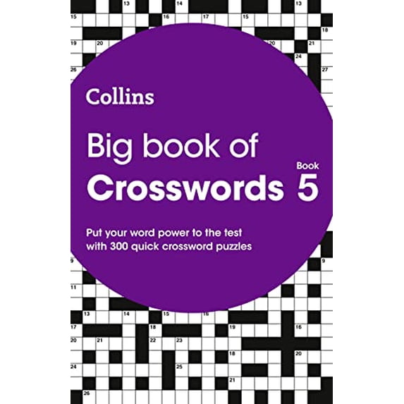 Pre-Owned Big Book of Crosswords 5: 300 quick crossword puzzles (Collins Crosswords) Paperback
