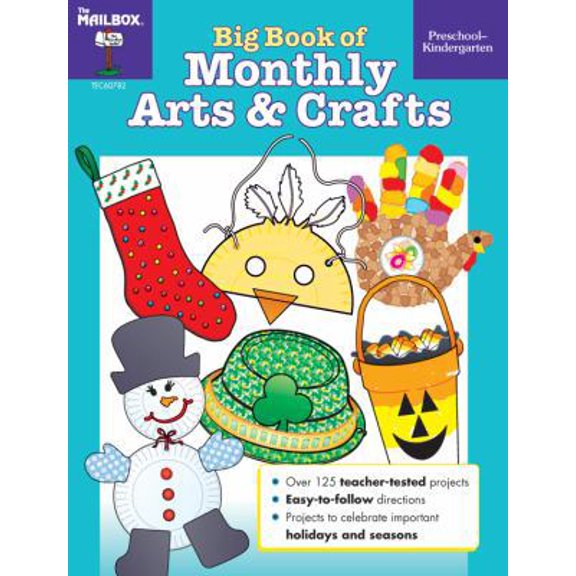 Pre-Owned Big Book of Monthly Arts & Crafts PreS-K (Paperback) 1562345613 9781562345617