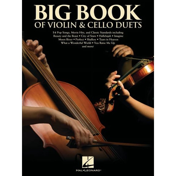 Big Book of Violin & Cello Duets: Score with Separate Pull-Out Parts, (Paperback)