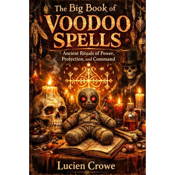 The Big Book of Voodoo Spells: Ancient Rituals of Power, Protection, and Command, (Paperback)