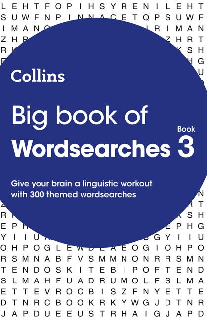 Big Book of Wordsearches: Book 3 (Paperback) - image 1 of 1