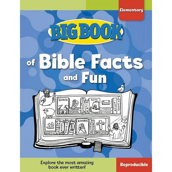 Big Books Big Book of Bible Facts and Fun for Elementary Kids, (Paperback)