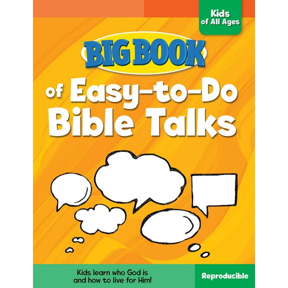 Big Books: Big Book of Easy-to-Do Bible Talks for Kids of All Ages (Paperback)