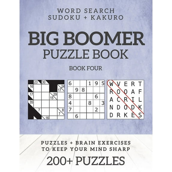 Big Boomer Puzzle Books #4, (Paperback)