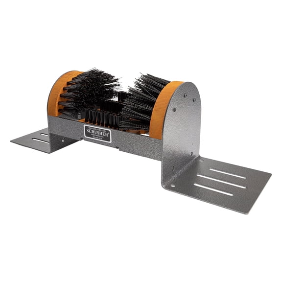 Big Boot Scrusher - Extra Wide Heavy Duty All Weather Boot Scrubber Brush