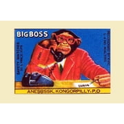Big Boss-Fine Art Canvas Print 20 x 30