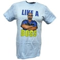 thumbnail image 1 of Big Boss Man Like a Boss Blue T-shirt, 1 of 4