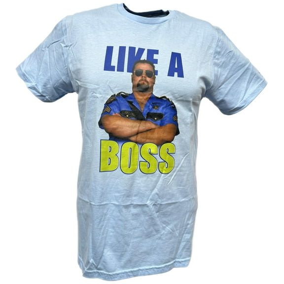 Big Boss Man Like a Boss Blue T-shirt