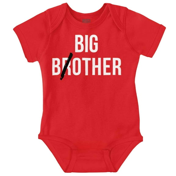 Big Bother Funny Brothers Bodysuit Jumper Boys Infant Baby Brisco Brands 12M