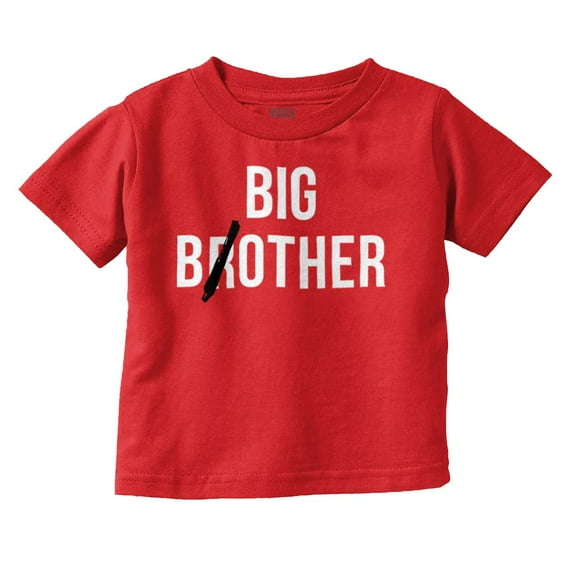 Big Bother Funny Brothers Youth T Shirt Tee Boys Infant Toddler Brisco Brands 3T