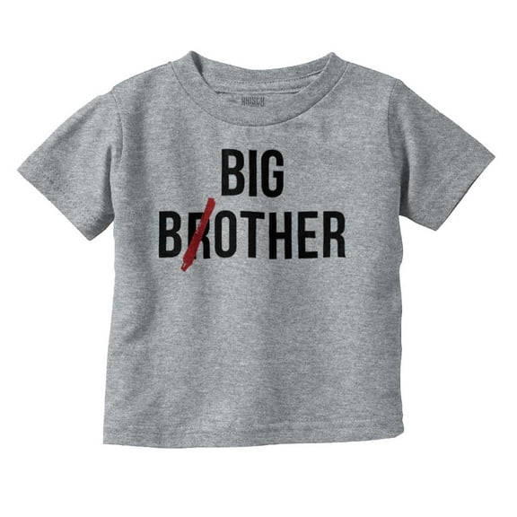 Big Bother Funny Brothers Youth T Shirt Tee Boys Infant Toddler Brisco Brands 4T