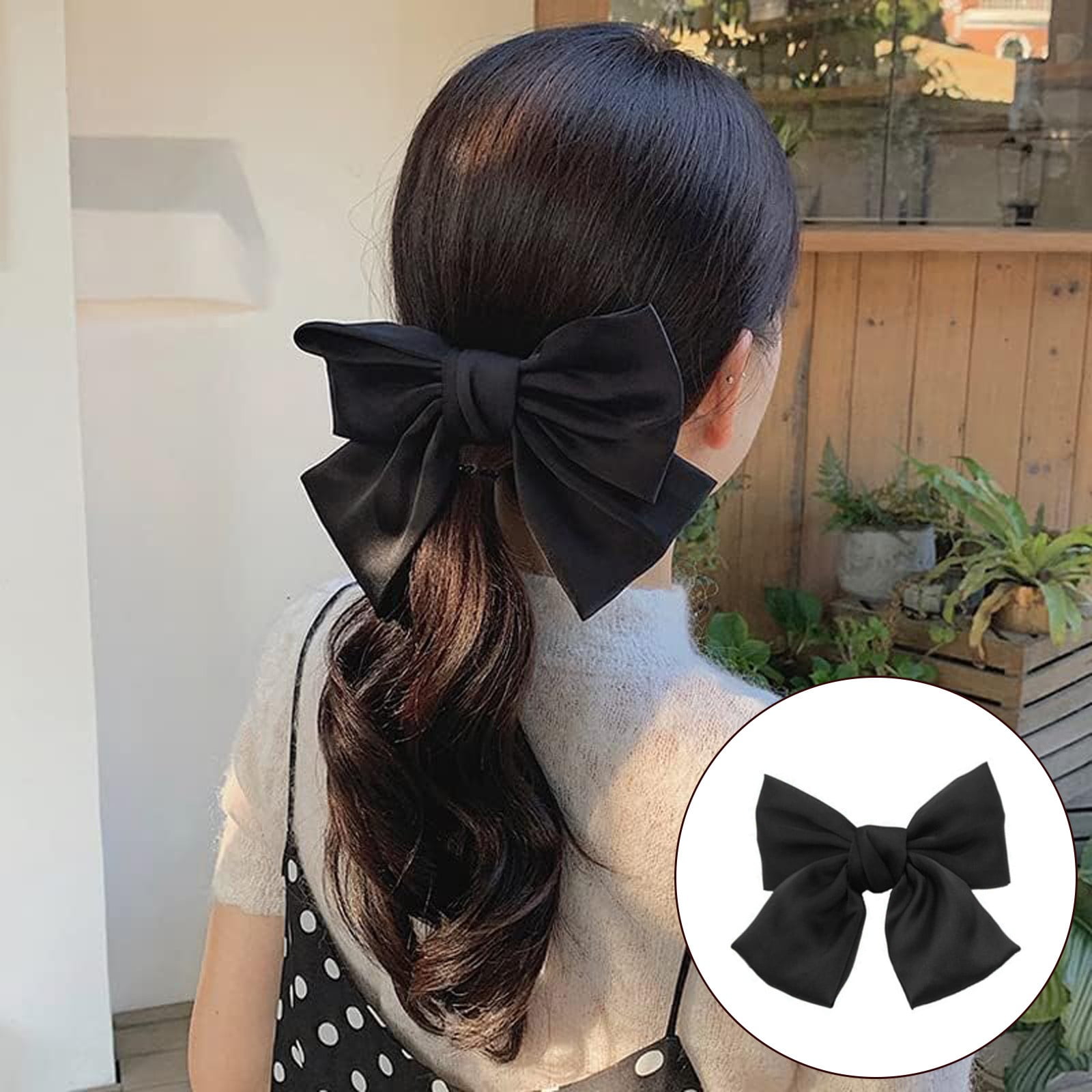 Big Bowknot Hair Clip Girls Hair Bows For Women Bow Barrettes Clips For