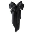 thumbnail image 1 of Zenghuiiii Big Bowknot Hair Clip Girls Hair Bows For Women Bow Barrettes Clips For Women Girls Hair Accessories Red Black Hair Bow Clips Barrette Hair Clips Sectioning, 1 of 4