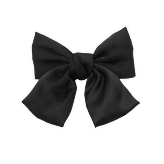 Big Bowknot Hair Clip for Girls & Women - Fabric Alloy Cute Sophisticated Hair Accessories - Versatile for Parties/Weddings/Daily Use