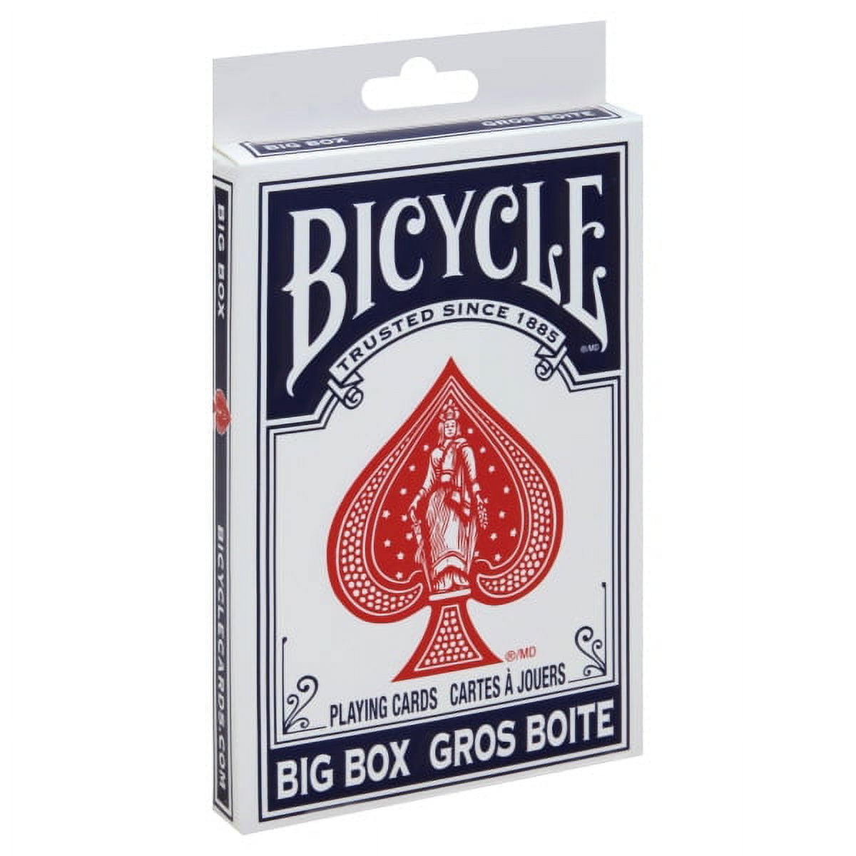 Bicycle playing cards Ohio 青パッケージ入り 未開封 Big Box Blue Playing Cards Bicycle Card Company - Walmart.com