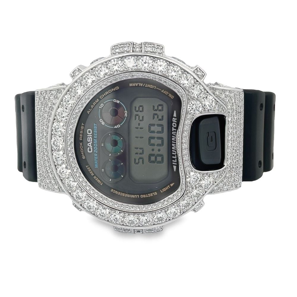 Iced out g shock watch sale