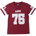 thumbnail image 1 of Big Boy Alabama A&M Bulldogs S2 Womens Football Jersey Tee [Maroon - M], 1 of 3