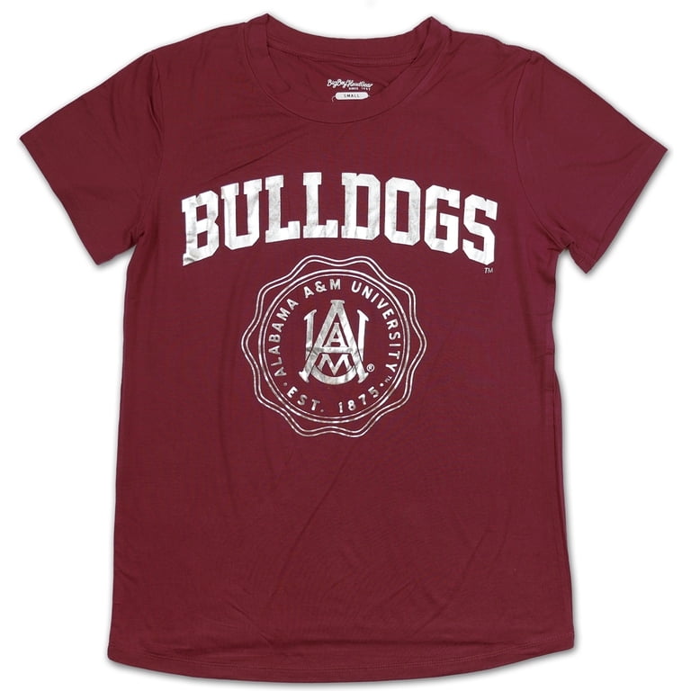 Alabama A&M Bulldogs NCAA Women's Apparel – Officially Licensed T-Shirt (J2 Sport)
