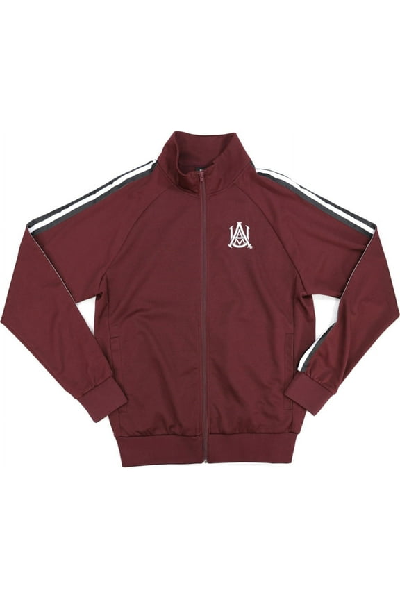 Alabama A&M Bulldogs S6 Mens Jogging Suit Jacket [Maroon - S]