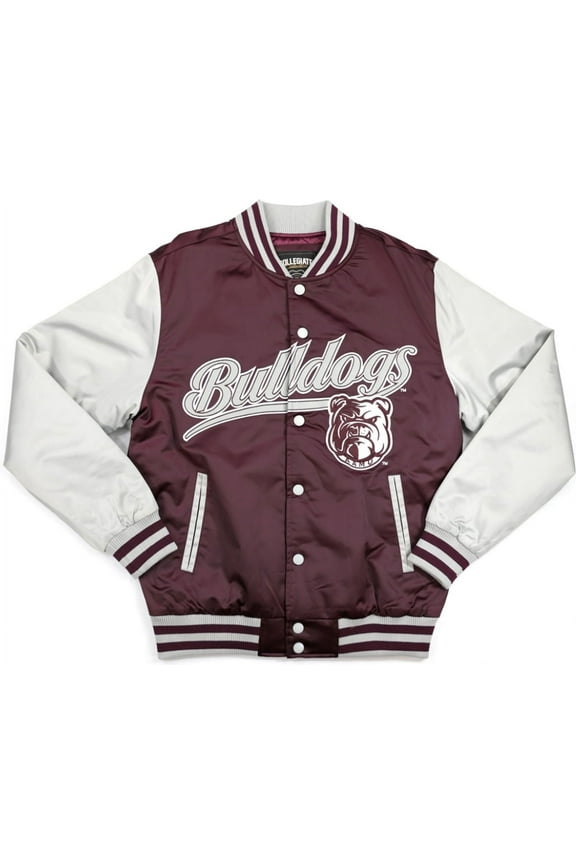 Alabama A&M Bulldogs S7 Mens Baseball Jacket [Maroon - 3XL]