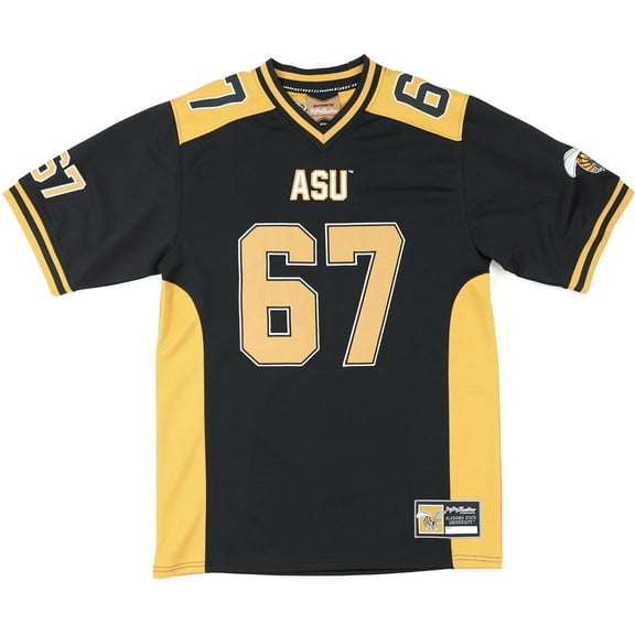 Big Boy Alabama State Hornets S15 Mens Football Jersey [Black - M]