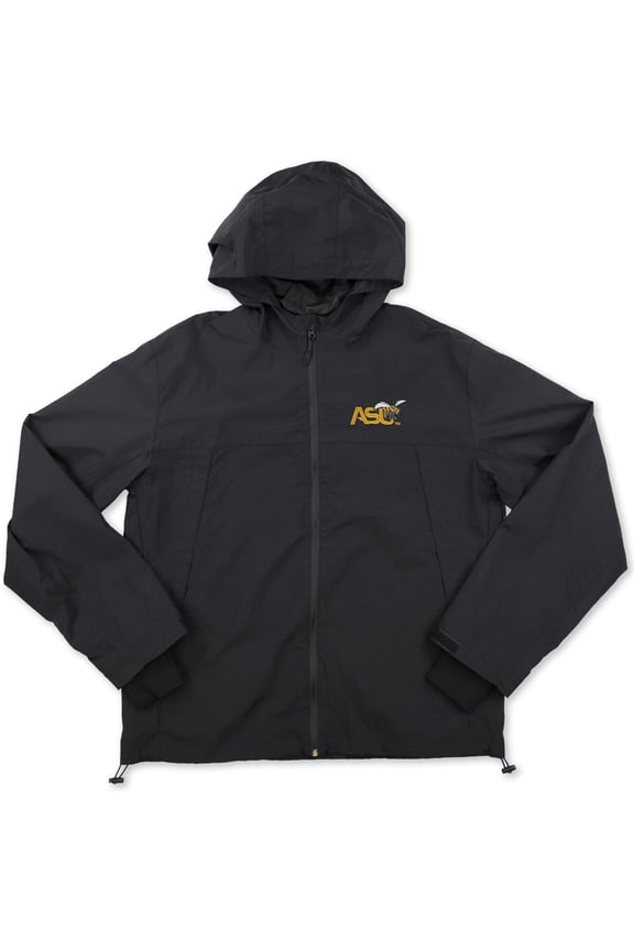 Alabama State Hornets S9 Adult Windbreaker Jacket [Black - 3XL]