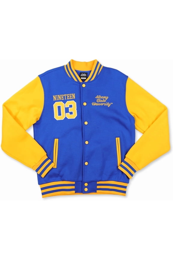 Albany State Golden Rams S2 Mens Fleece Jacket [Royal Blue - S]