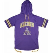 Big Boy Alcorn State Braves Ladies Hoodie Tee [Purple - S]