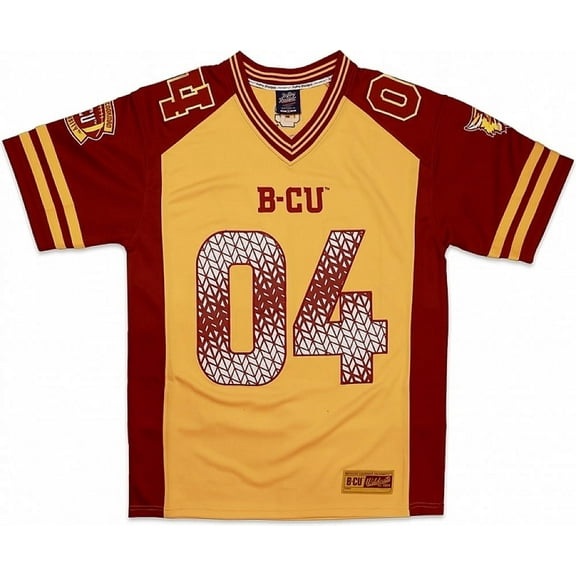 Big Boy Bethune-Cookman Wildcats S10 Mens Football Jersey [Maroon - 2XL]