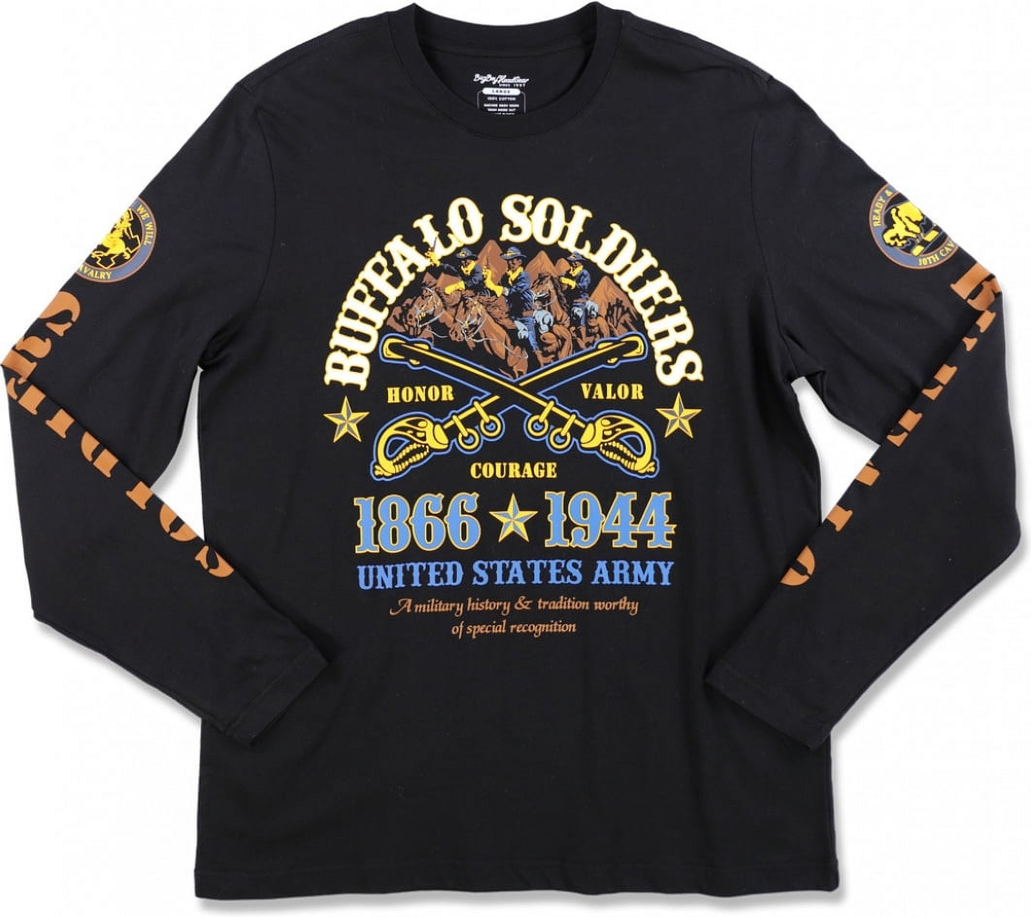 Buffalo Stamp Long Sleeve T-Shirt main image 0