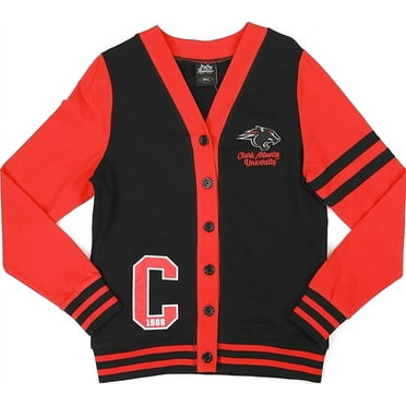 Big Boy Clark Atlanta Panthers S11 Womens Lightweight Cardigan [Black - XL]
