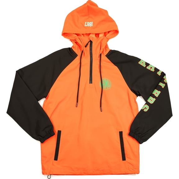 Big Boy Florida A&M Rattlers S4 Womens Anorak Jacket [Orange - L]