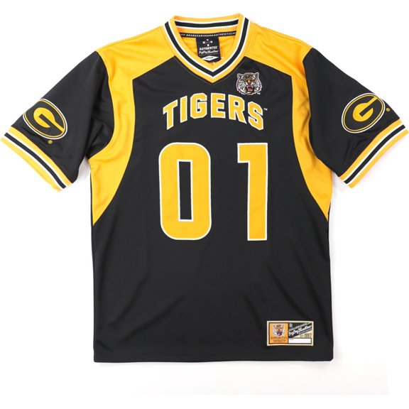 Big Boy Grambling State Tigers S16 Adult Football Jersey [Black - 2XL]