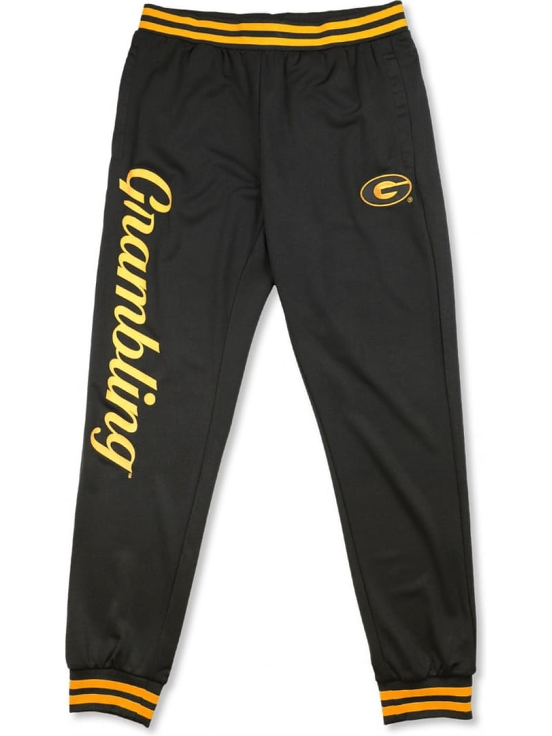 Big Boy Grambling State Tigers Jogging Suit Pants - Men's Black Sweatpants With Team Logo
