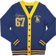 thumbnail image 1 of Big Boy Johnson C. Smith Golden Bulls S10 Womens Cardigan [Navy Blue - M], 1 of 2